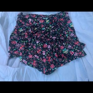 Flowy Flower Shorts